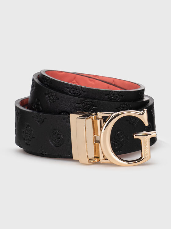 Двулицев колан с монограм  - 1