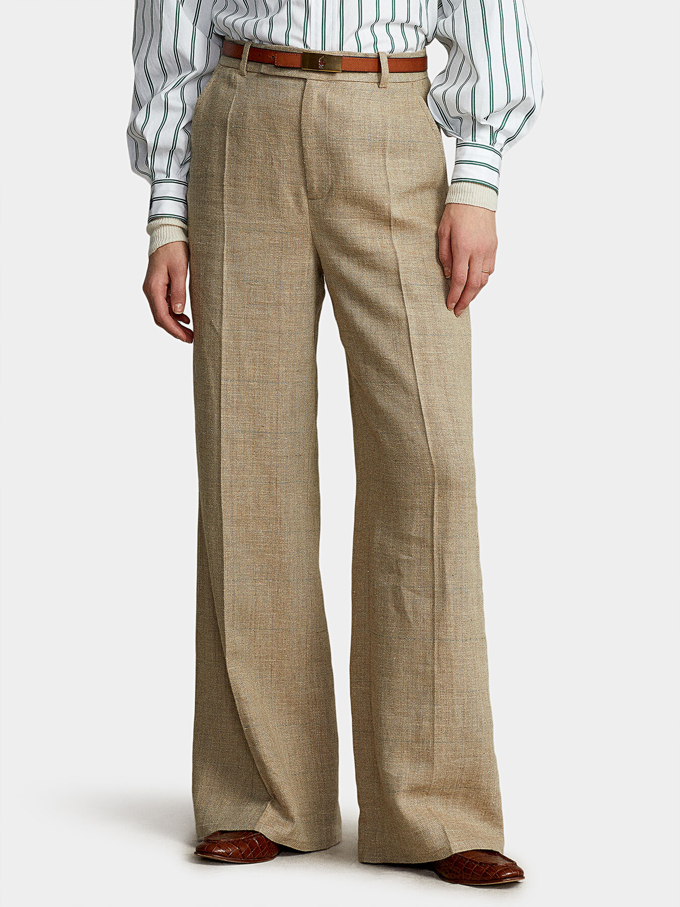 Ralph lauren tweed pants discount