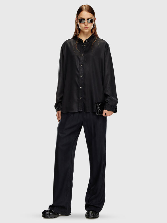 S-SIMPLY-C-WN lyocell shirt  - 2