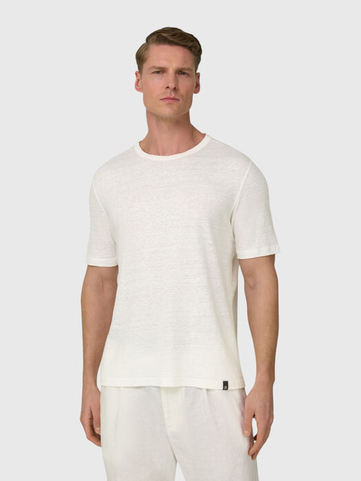 White linen blouse
