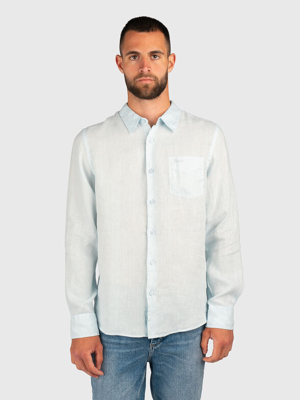 Long sleeved linen shirt - 1