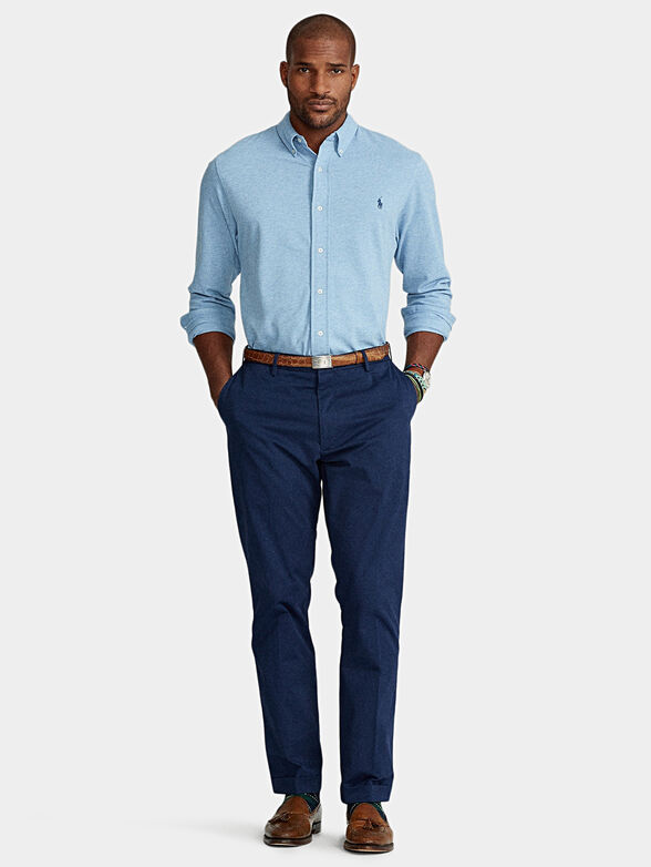 Cotton shirt with logo - 2