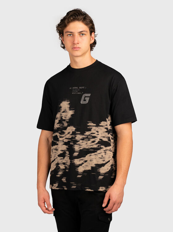 Print T-shirt in cotton - 1
