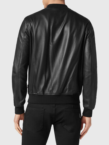 BILLY leather bomber jacket - 3