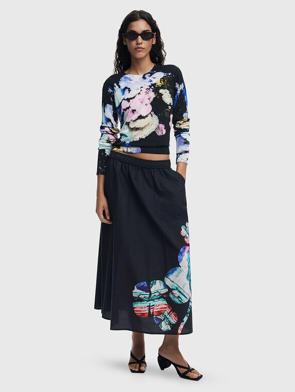 MR. CHRISTIAN LACROIX printed skirt  - 1