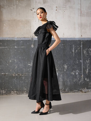 Black midi skirt - 4