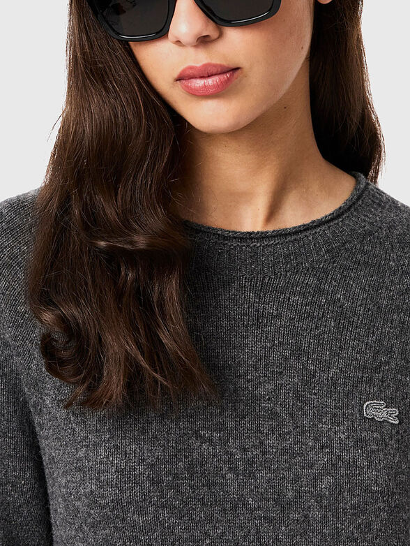 Wool midi dress  - 3