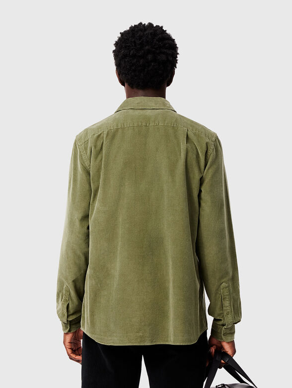 Cotton shirt in green - 2