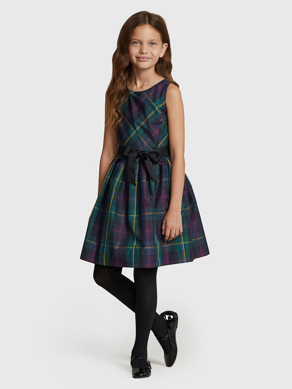 Dress with plaid print - 2