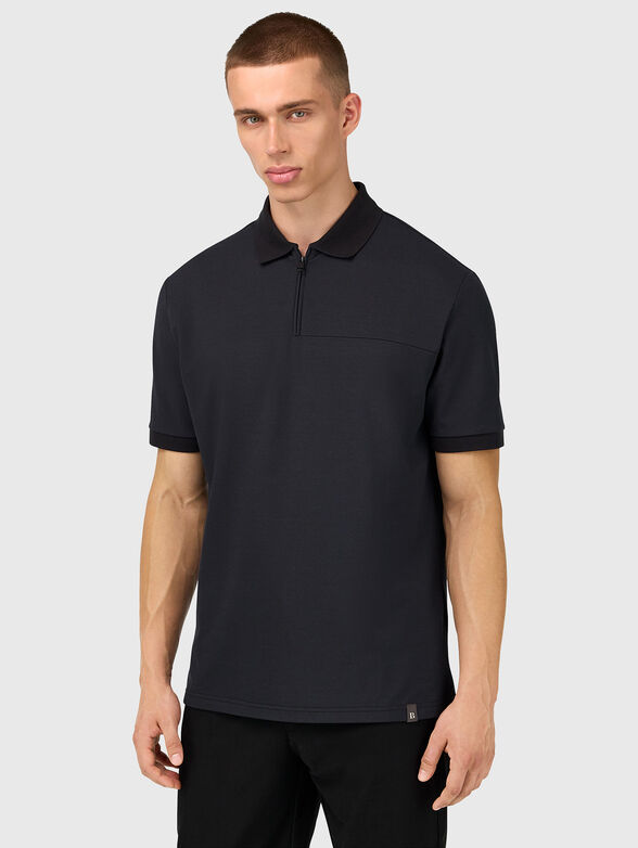 Polo shirt with zip - 1