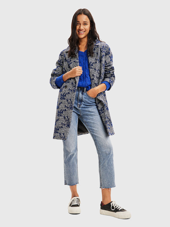 Coat with contrast details - 1