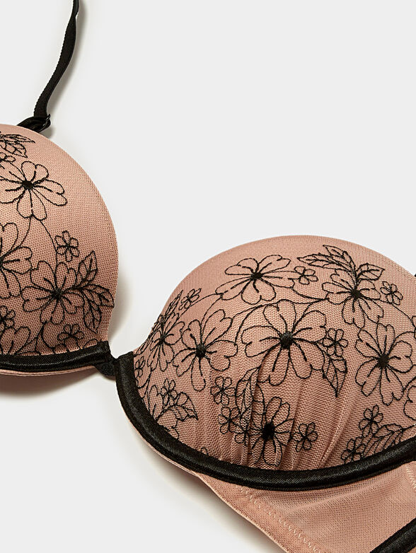 BOLDLY FLORAL push up bra - 4