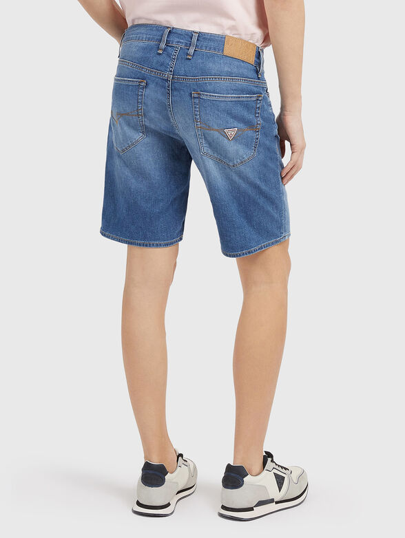 ANGELS blue denim shorts - 2