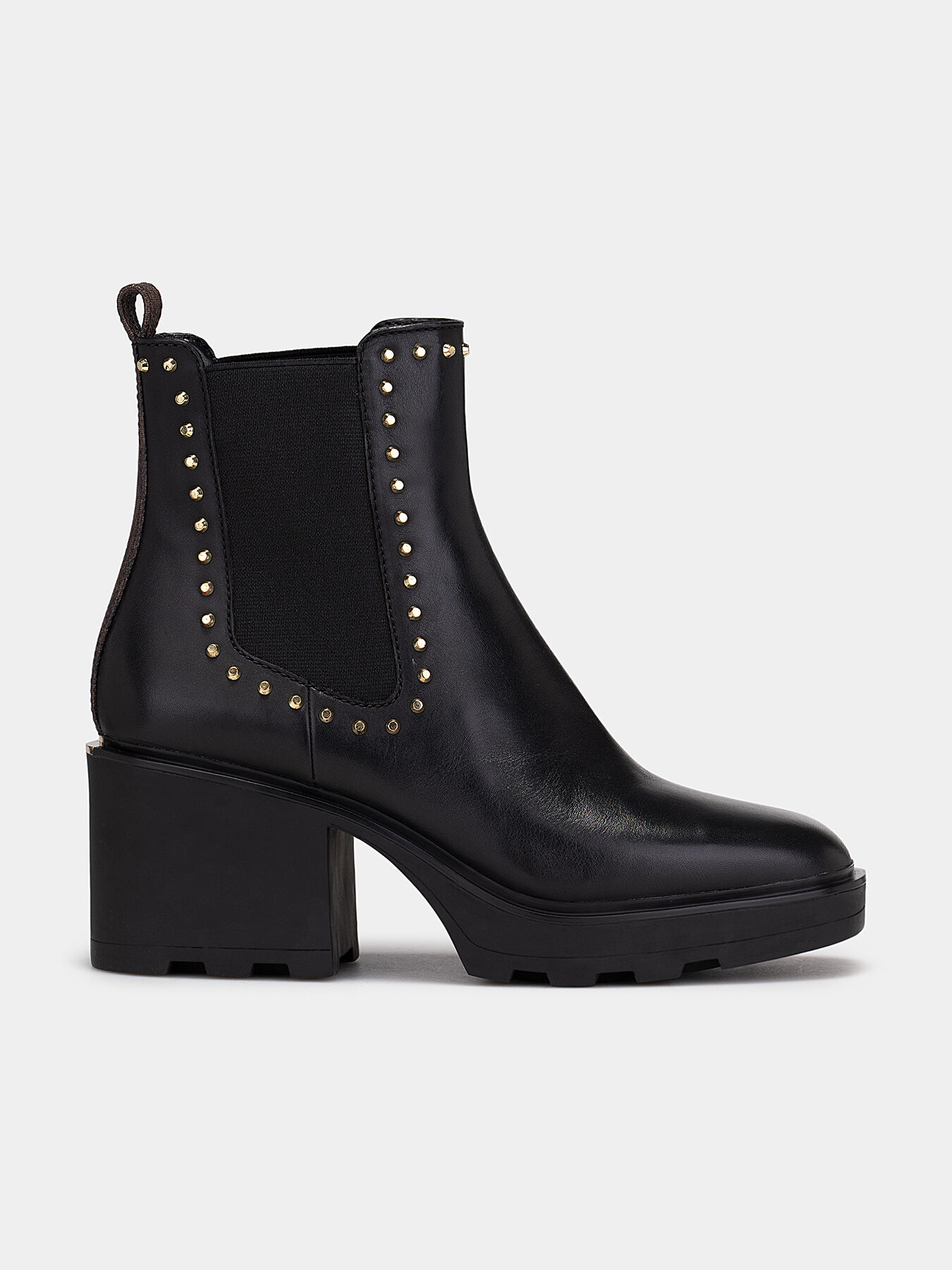 Gold studded chelsea boots cheap