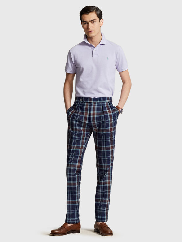 Contrast logo-detail Polo Shirt  - 2