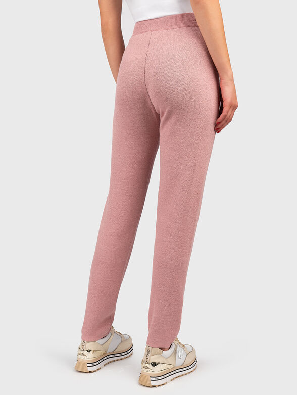 Glittered knit pants  - 2