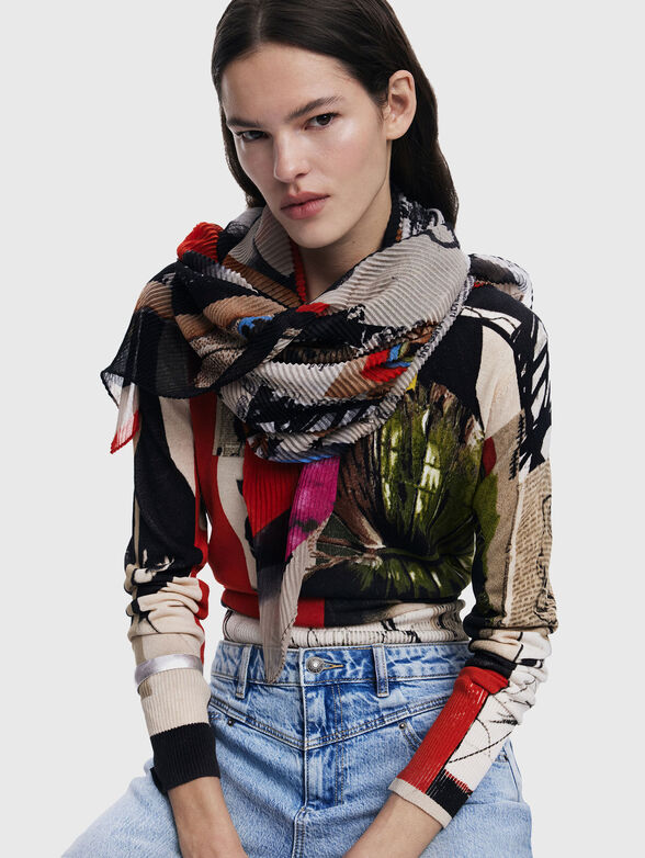 MR. CHRISTIAN LACROIX print scarf - 2