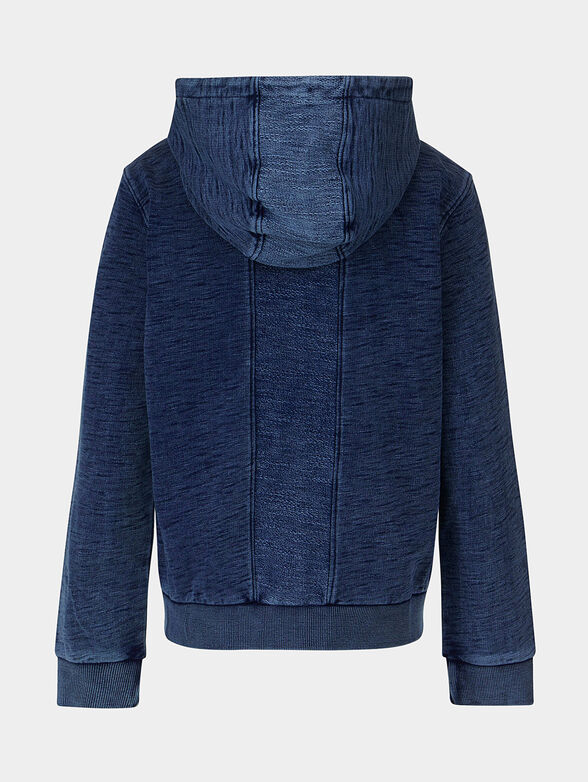 Sweatshirt with logo application - 2