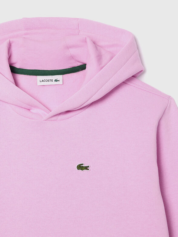 Dark blue sweatshirt with logo  - 3