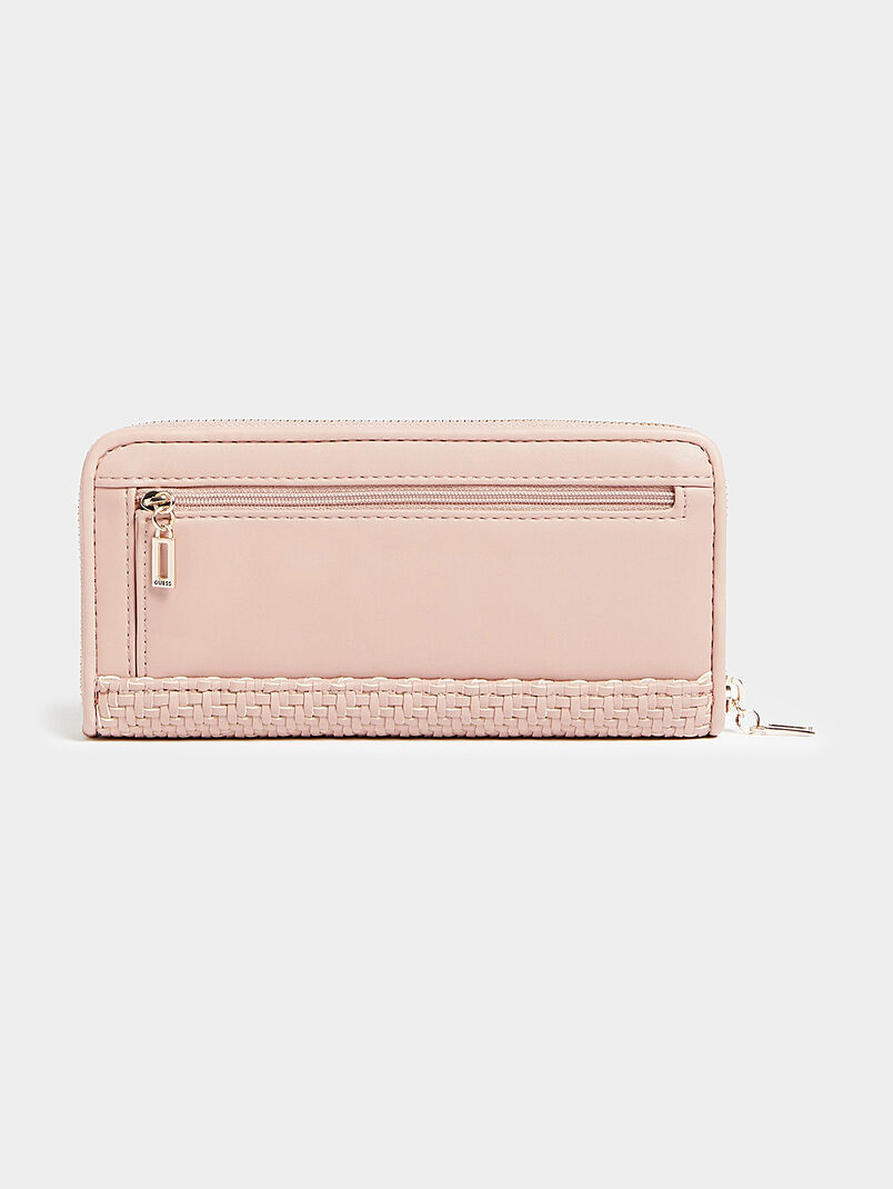 HASSIE Black purse with intertwined texture - 3