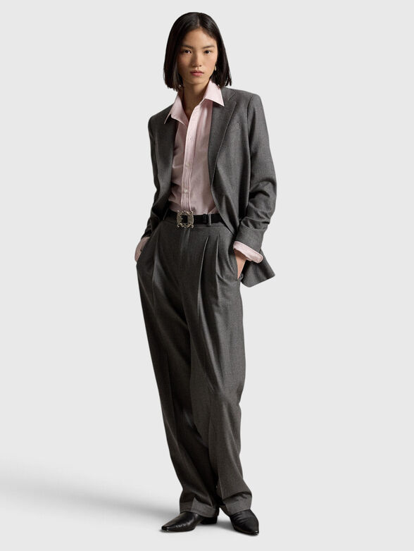 Wool blend pants - 2