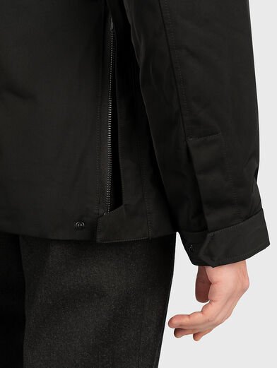Black jacket with maxi pockets - 3