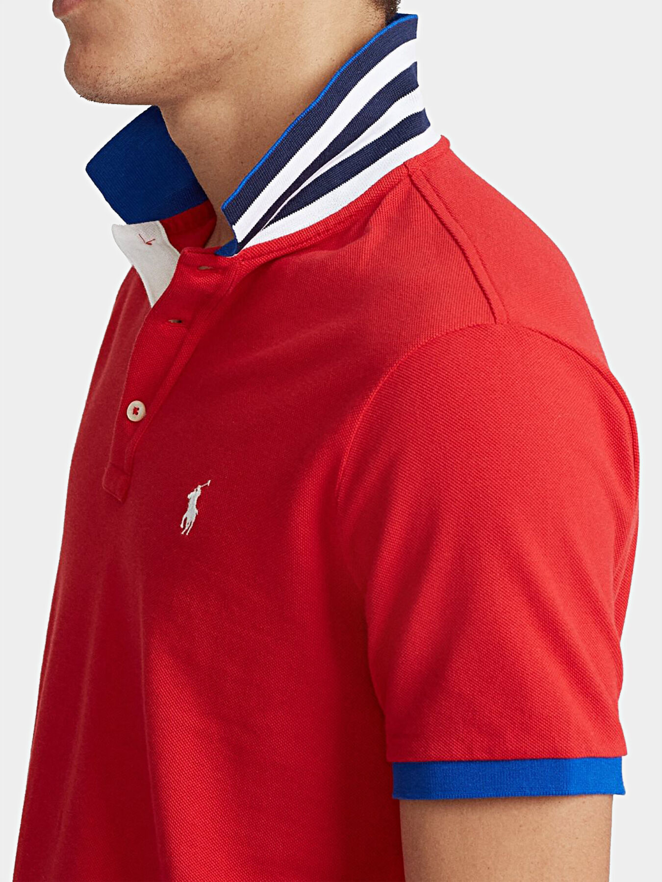 トップス THE TOE Herald Short Sleeve Polo Knit Herald Short Sleeve Polo Knit – THE TOÉ