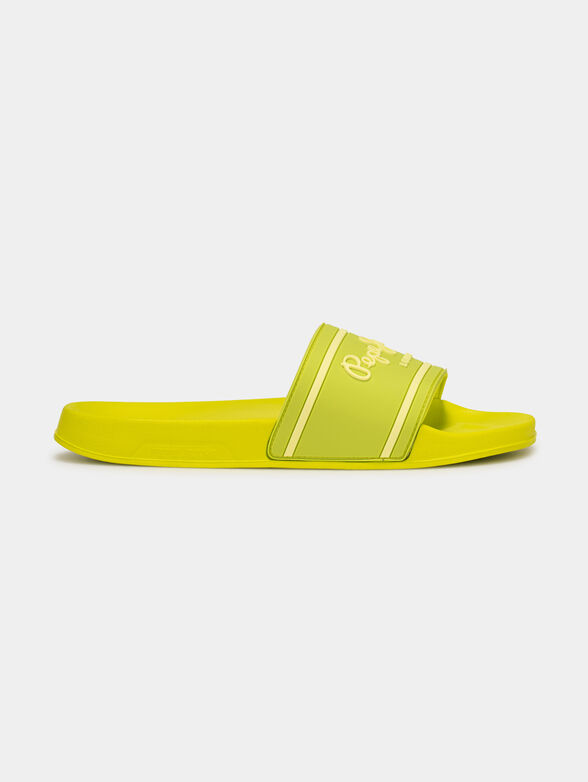 Green slides with logo - 1