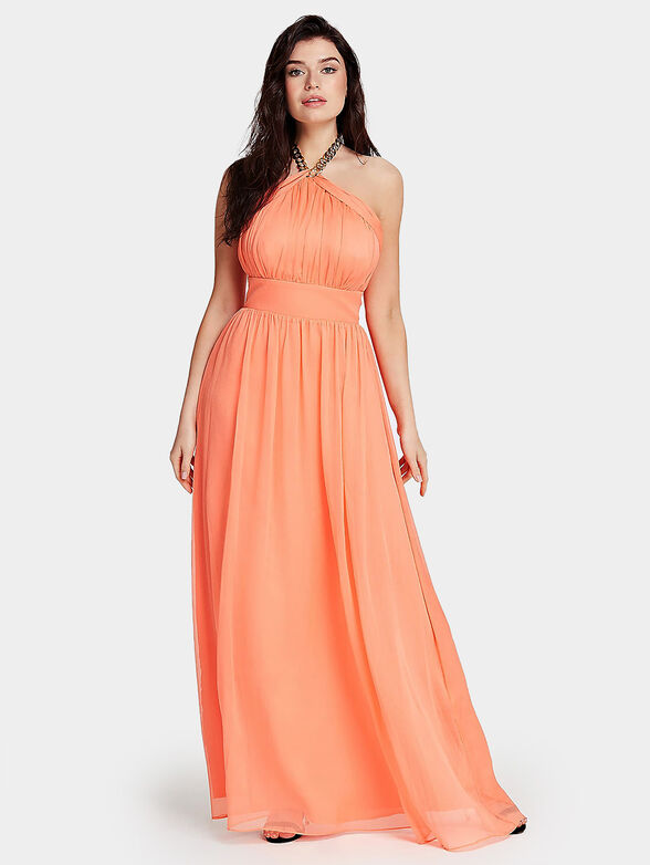 SMITTEN Maxi dress with accent chain - 1