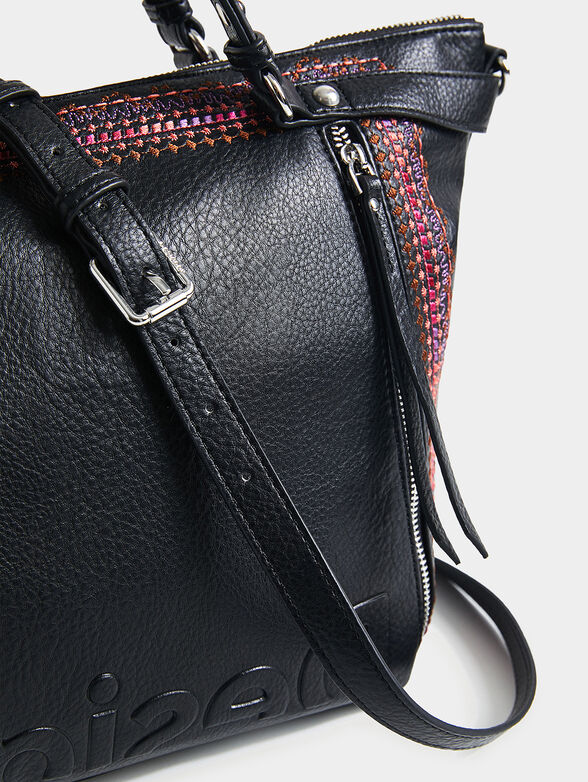Handbag with embroidered details - 4