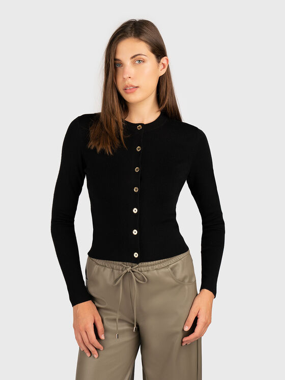 Wool cardigan - 1