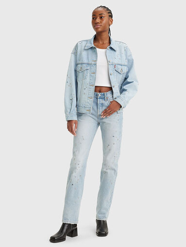 Crystal-embellished jeans 501&reg; - 5