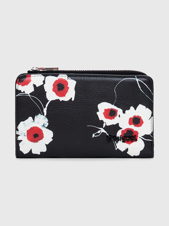 Wallet with floral motifs - 1