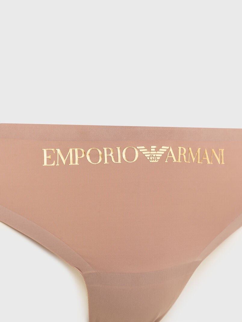 Lace bikini with logo - 3