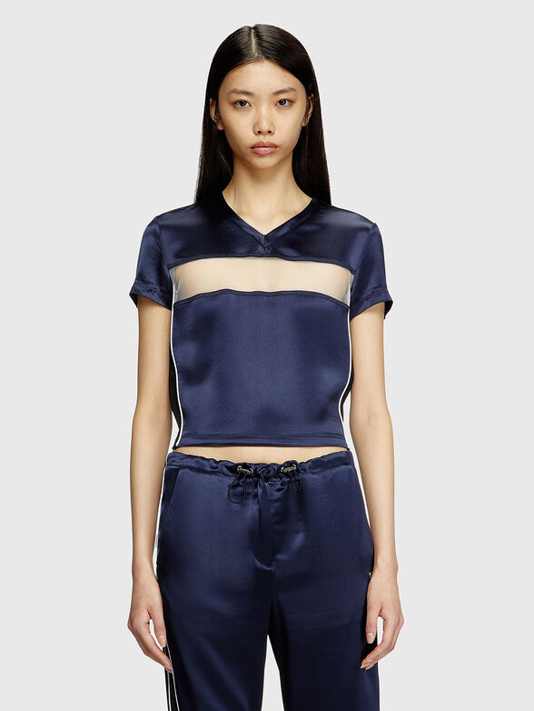 T-RACE satin T-shirt - 1