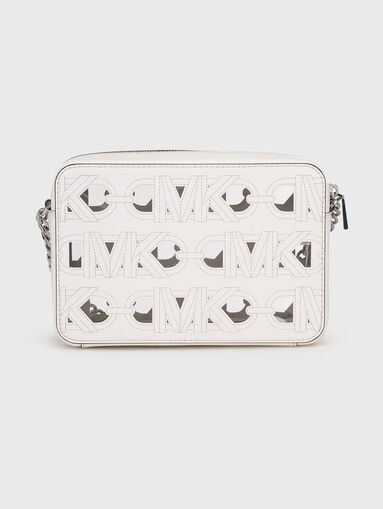 Perforated logo-detail crossbody bag  - 3