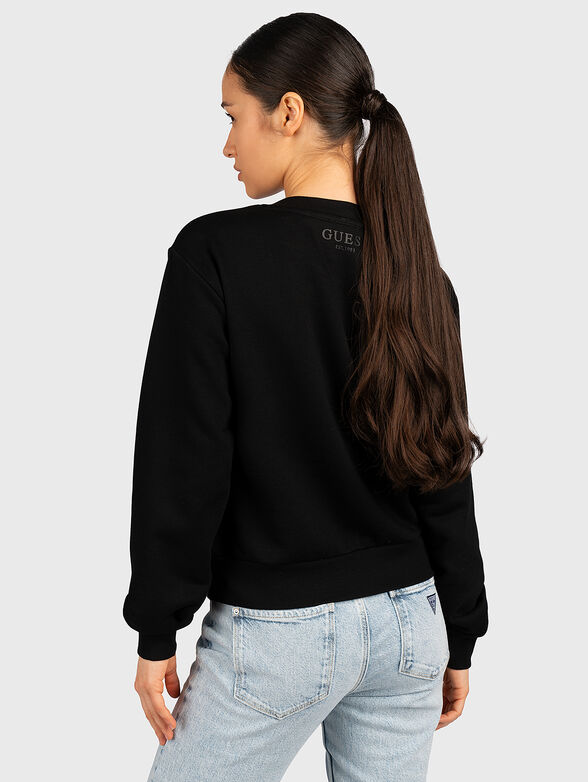 PEACE sweatshirt with rhinestones - 2