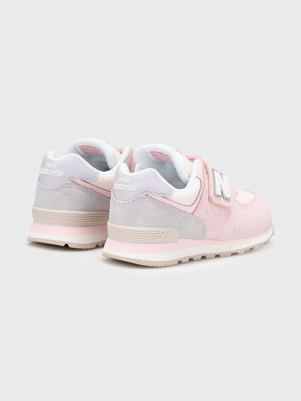 Sports shoes 574 in pink  - 3
