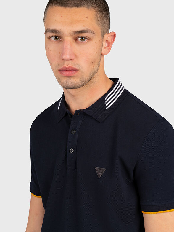 OZ dark blue polo shirt - 3