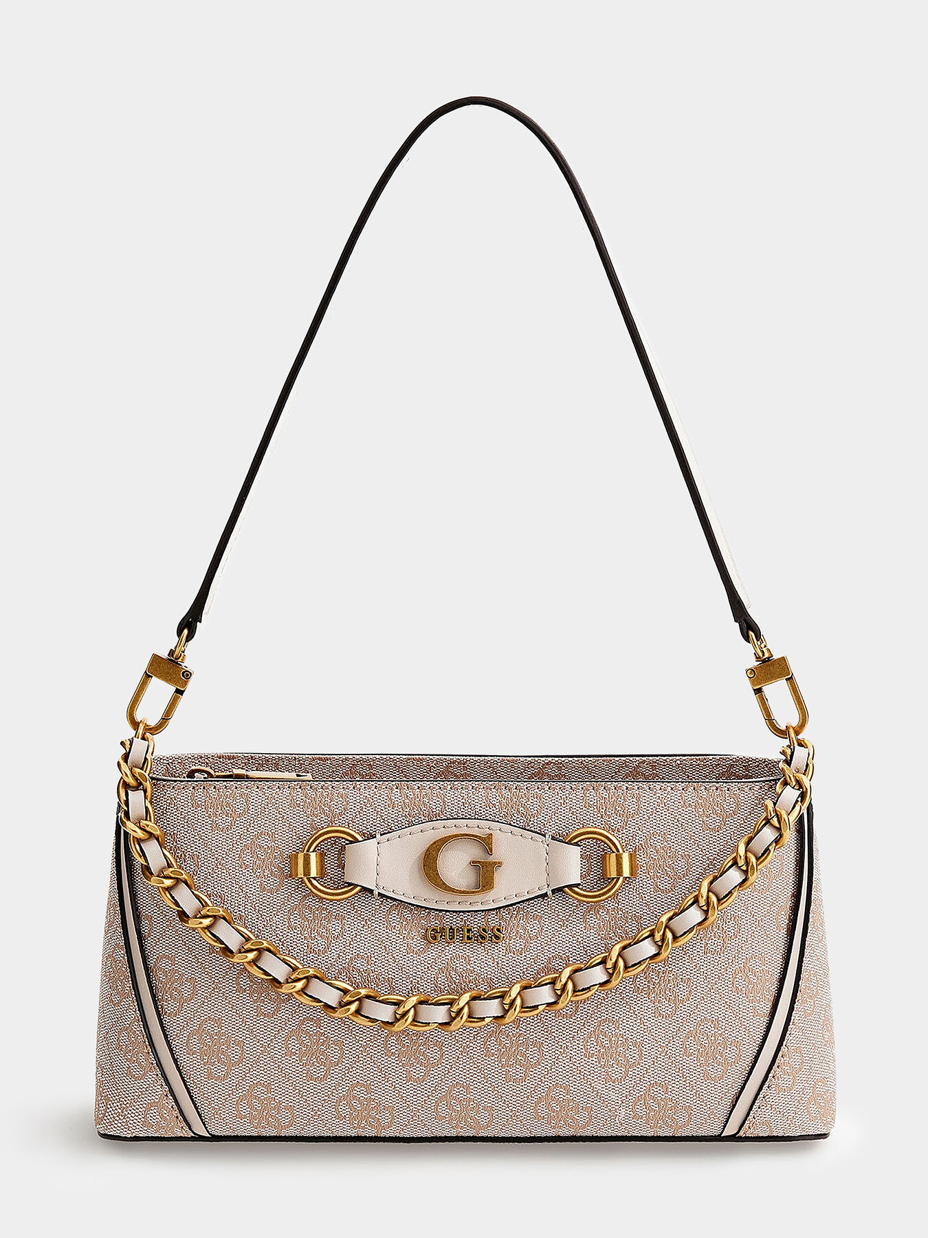 IZZY hobo bag with logo print brand GUESS
