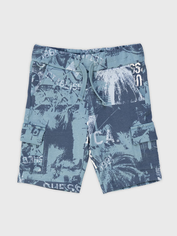 Shorts with cargo pockets - 1