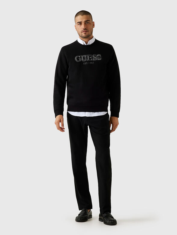 Sweatshirt with logo embroidery - 2