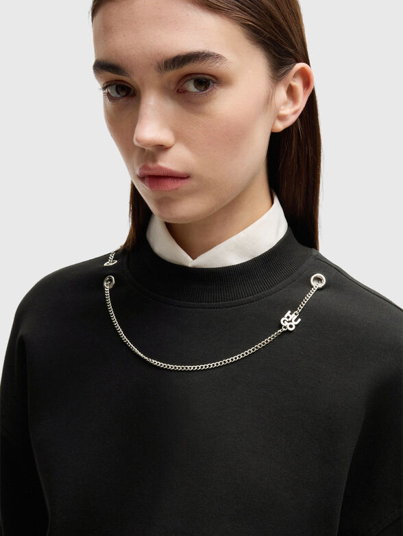 Sweatshirt with logo detail - 4