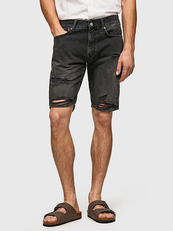 STANLEY shorts with washed effect - 1