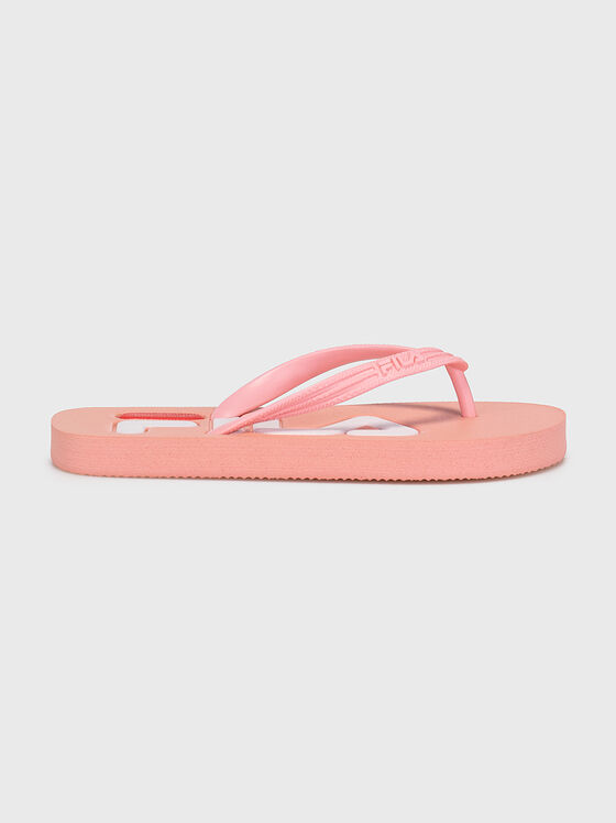 Розови плажни обувки TROY - 1