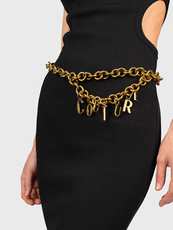 Belt chain with logo details - 2