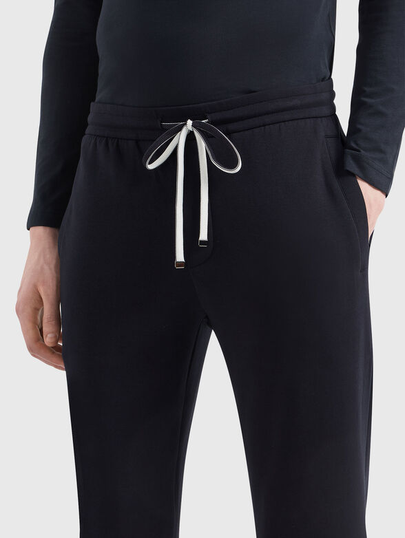 Cotton sports trousers - 3