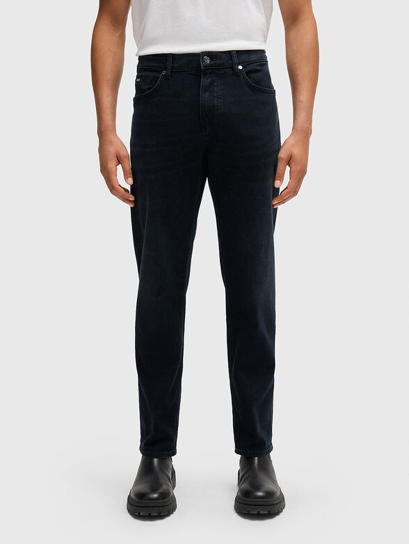 Black slim fit jeans - 1