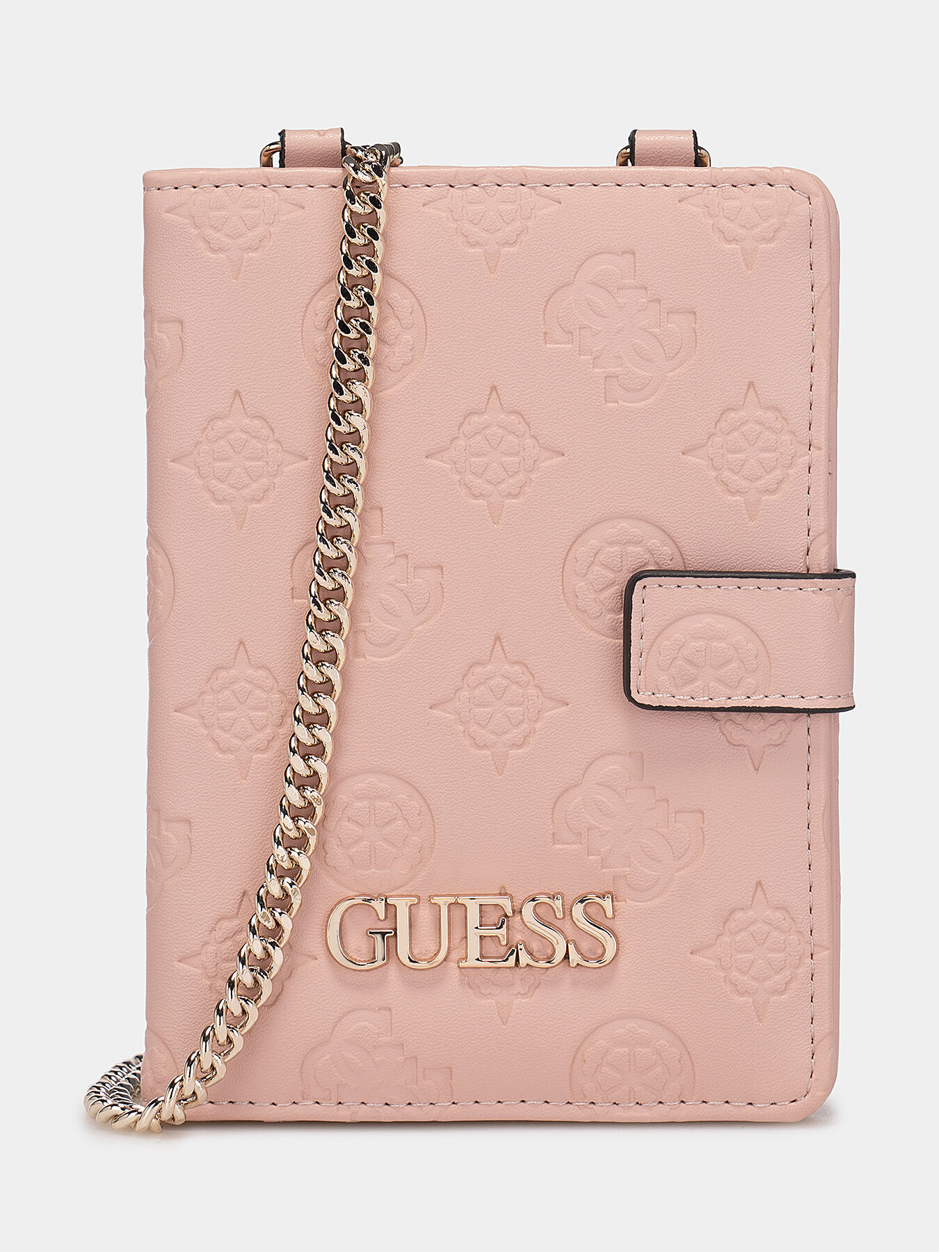 WILDER black passport case brand GUESS Globalbrandsstore en