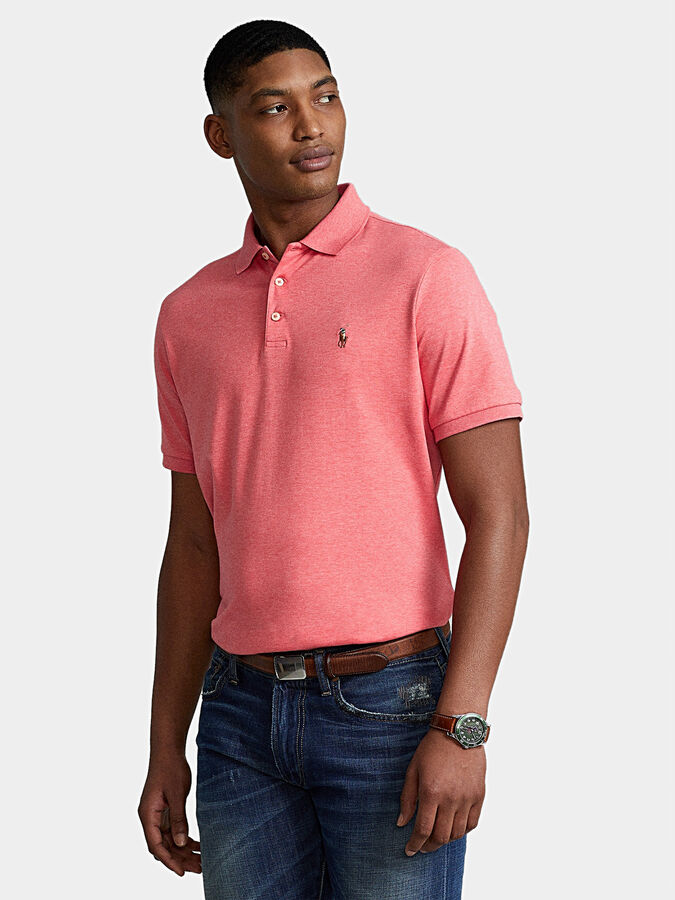 Ralph lauren peach polo shirt Clearance